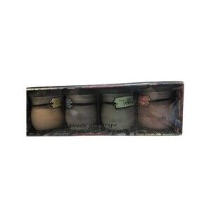 Chesapeake Bay Candle Set of 4 Mini Jars Ea 2oz  Streets Of Europe NIB Sealed